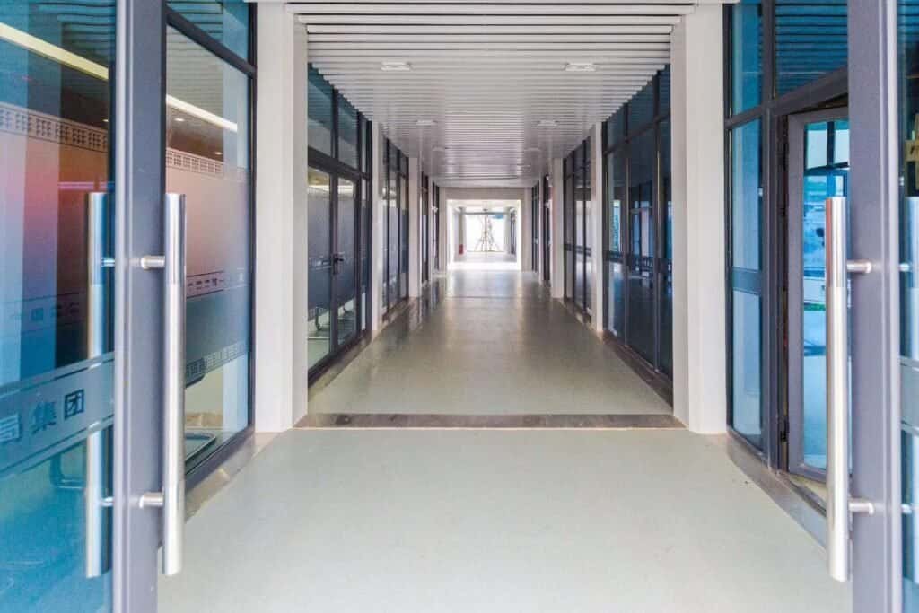 Display picture of internal space of Container Homes